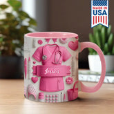 Nursing Is A Work Of Heart - Personalized Nu