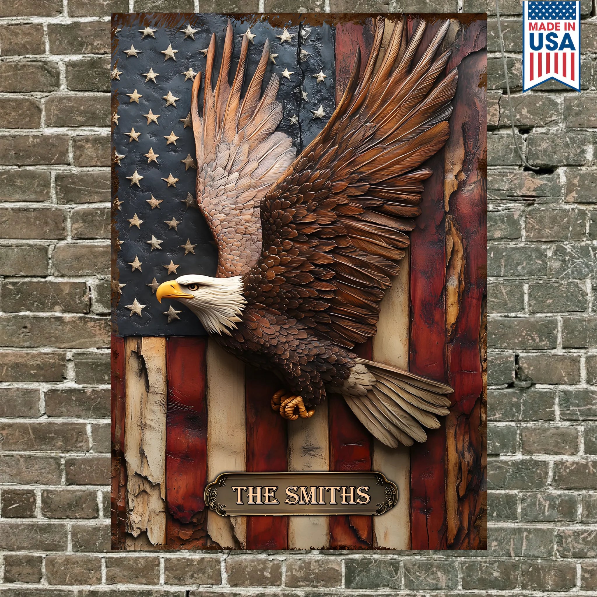 metal sign